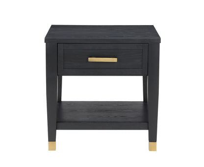Yves - Cocktail & 2 End Table Set - Black