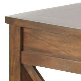 Lenka - 3 Piece Table Set - Brown