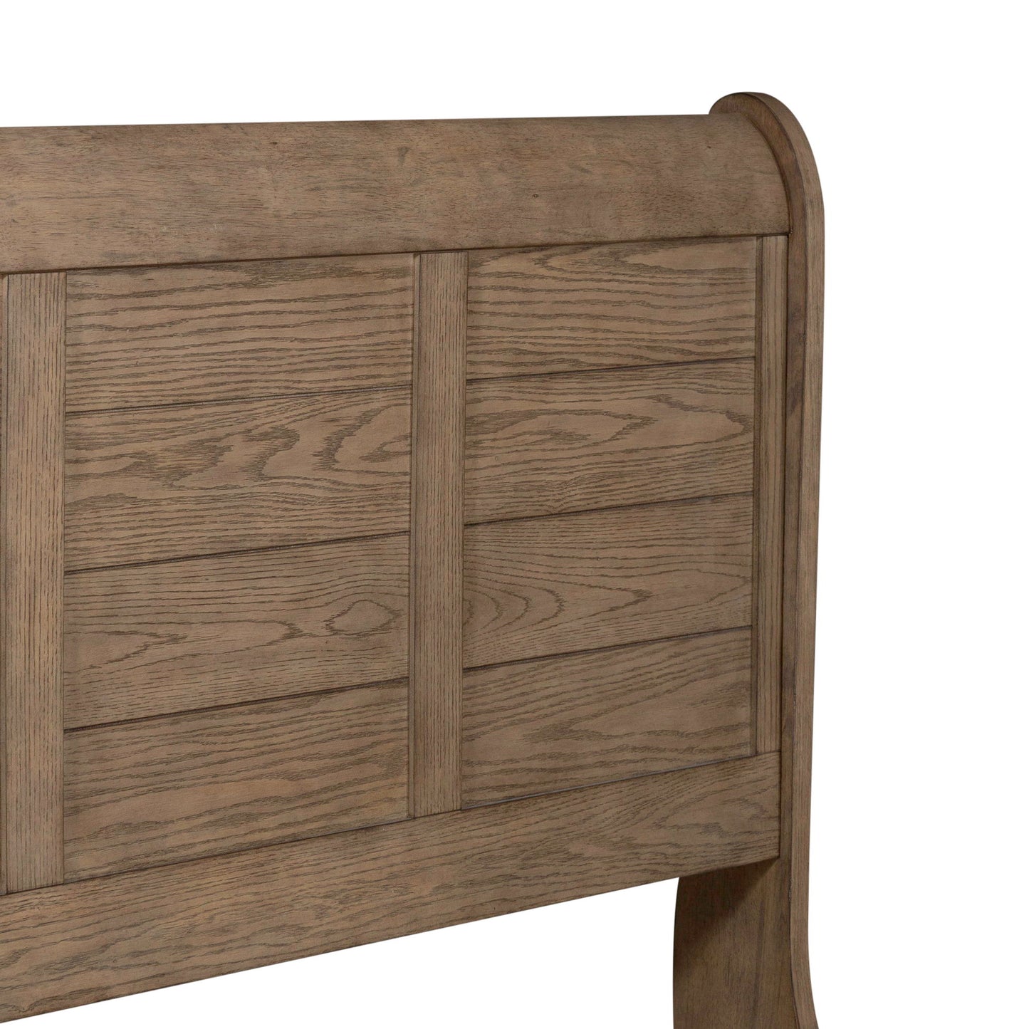 Grandpas Cabin - Sleigh Bed (Softly Bent Shape)