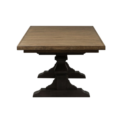 Harvest Home - Trestle Table - Black