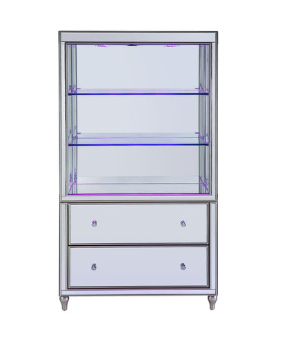Persis - Bookshelf - Led & Mirrored