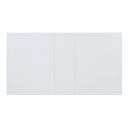 Kamaile - Dining Table With Leaf - White High