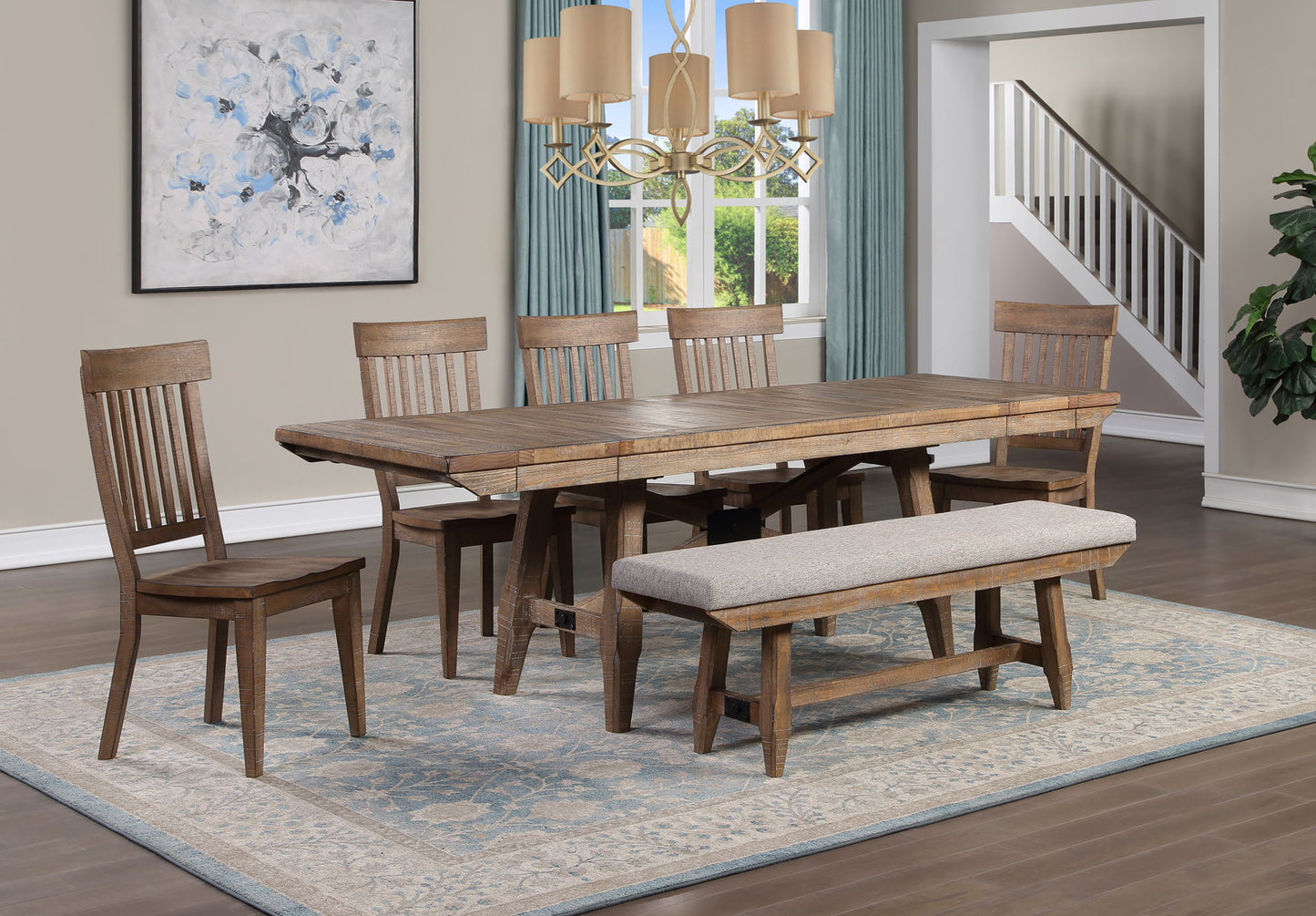 Riverdale - Side Chair (Set of 2) - Driftwood