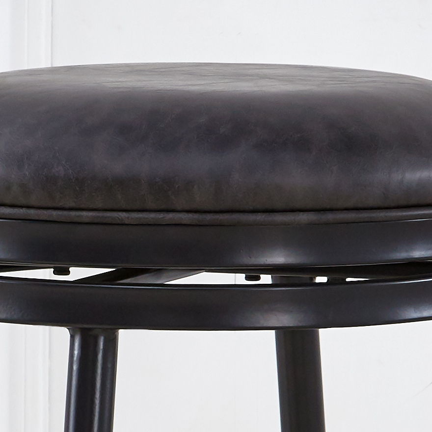 Claire - Swivel Counter Stool - Dark Brown