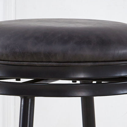 Claire - Swivel Counter Stool - Dark Brown