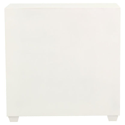 Belinda - 2 Door Storage Accent Cabinet - White And Gold