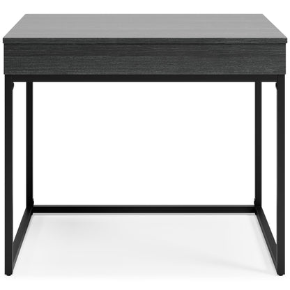 Yarlow - Black - Home Office Lift Top Desk