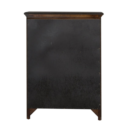Saddlebrook - 6 Drawer Chest - Dark Brown