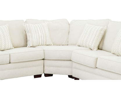 Jupiter - 3 Piece Sectional - White