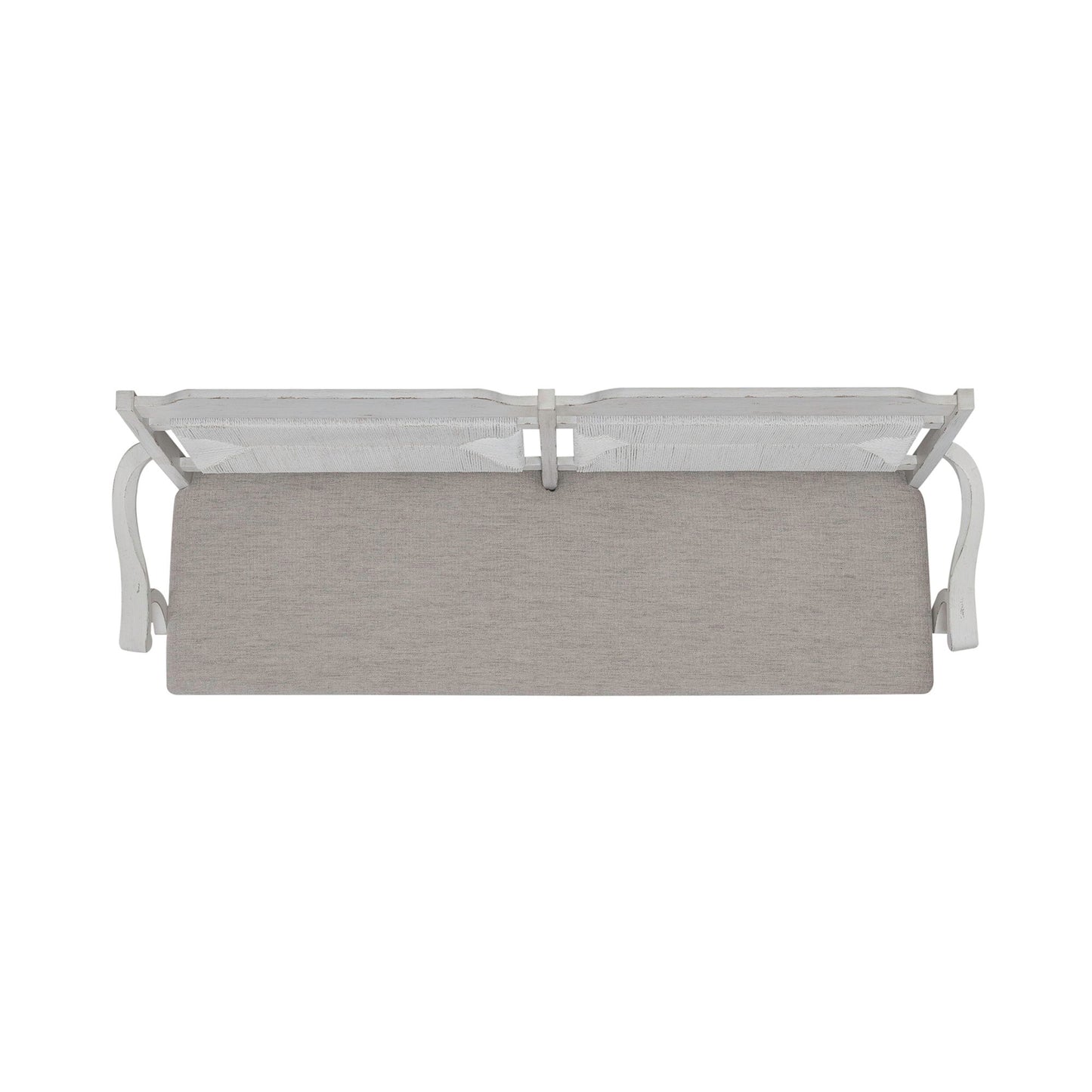 River Place - Panel Back Bench (RTA) - White