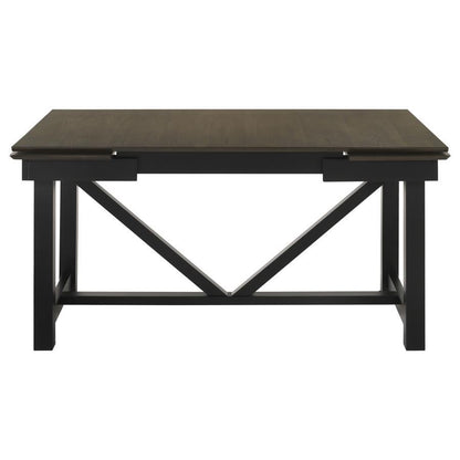 Malia - Rectangular Extension Leaf Dining Table - Oak