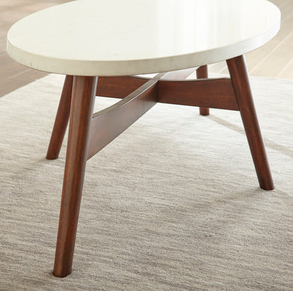Serena - 3 Piece Table Set - White