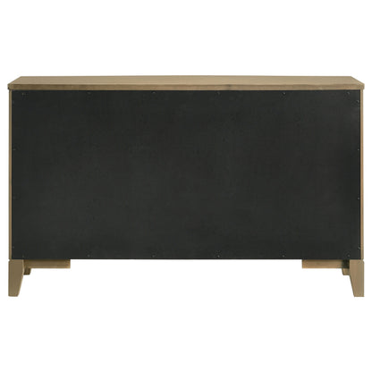 Granada - 8-Drawer Dresser Cabinet - Natural Pine