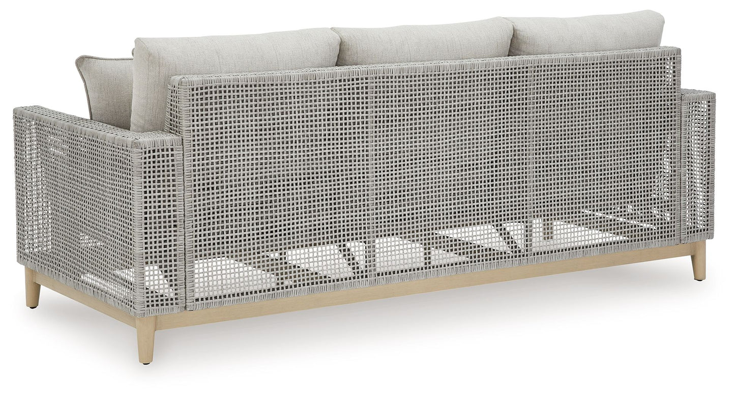 Seton Creek - Gray - 4 Pc. - Lounge Set