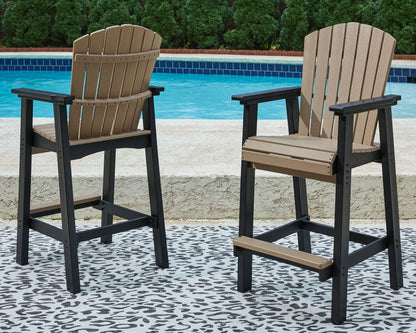Fairen Trail - Black / Driftwood - 5 Pc. - Dining Set With 4 Chairs