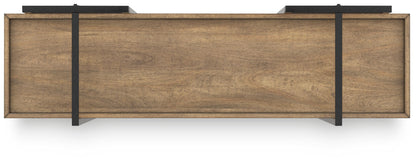 Montia - Light Brown - Bookcase