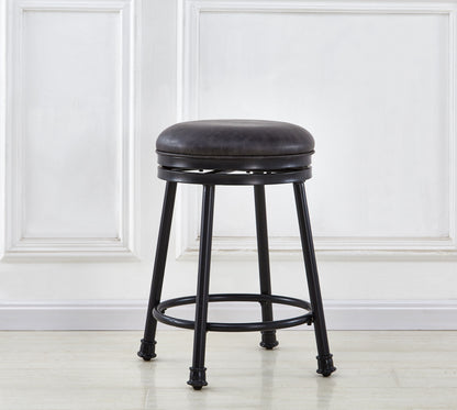 Claire - Swivel Counter Stool - Dark Brown