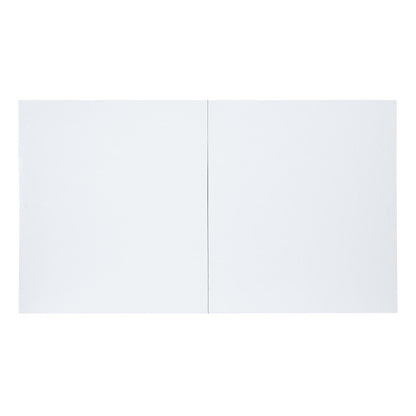 Gallegos - Dining Table With Leaf - White High