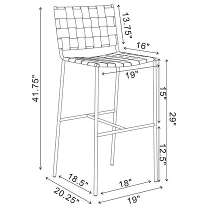 Adelaide - Upholstered Height Stool