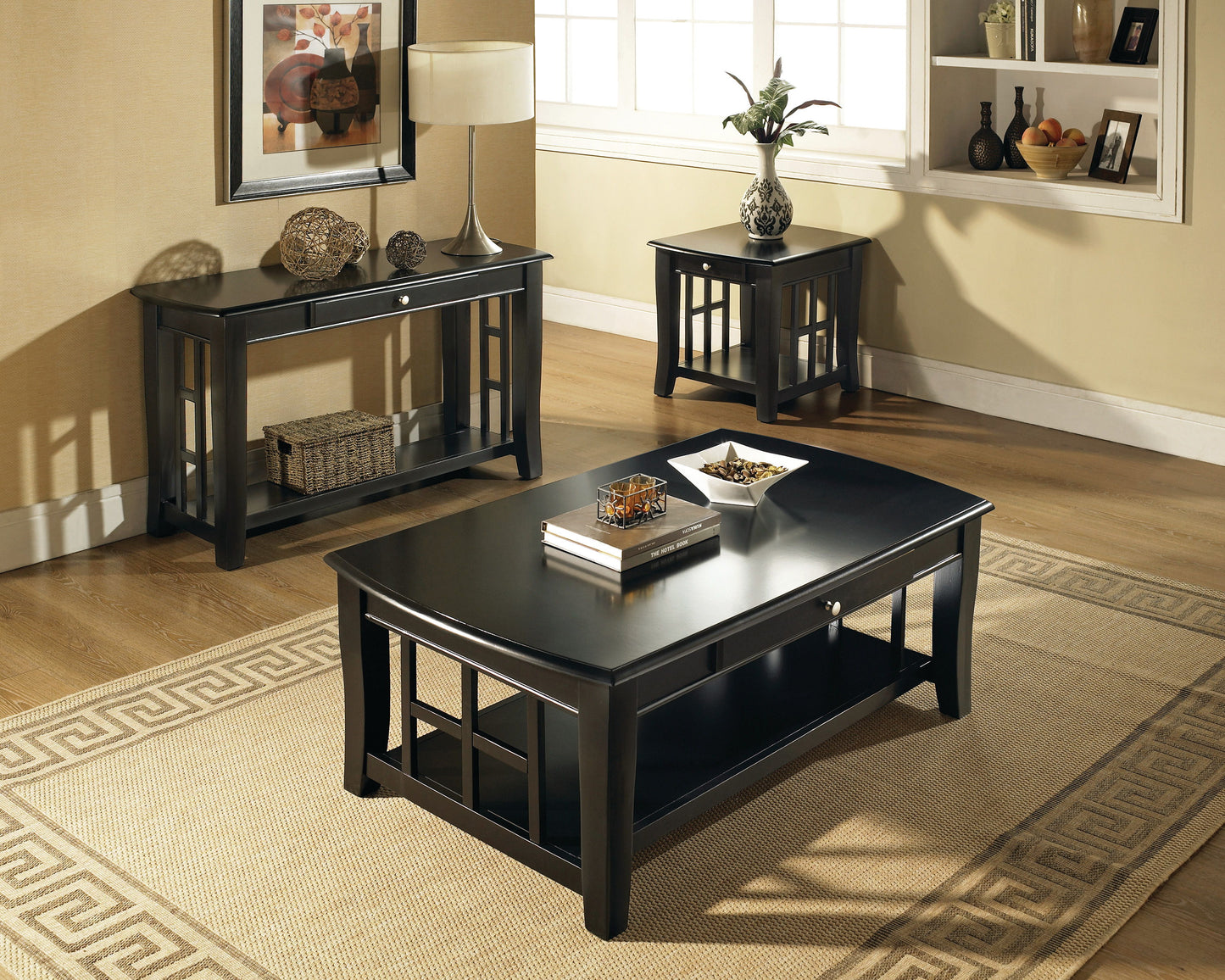 Cassidy - Sofa Table - Black