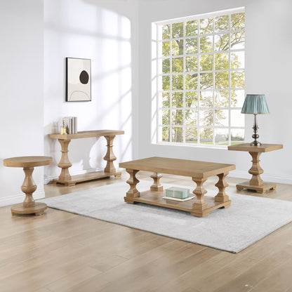 Dory - Coffee Table With Casters - Sand - Sand