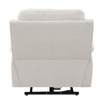 Chriki - Power Recliner With Lift & Heating & Massage - Beige Fabric