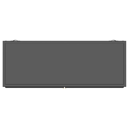 Dalia - 2 Door Accent Storage Cabinet With Shelving - Black