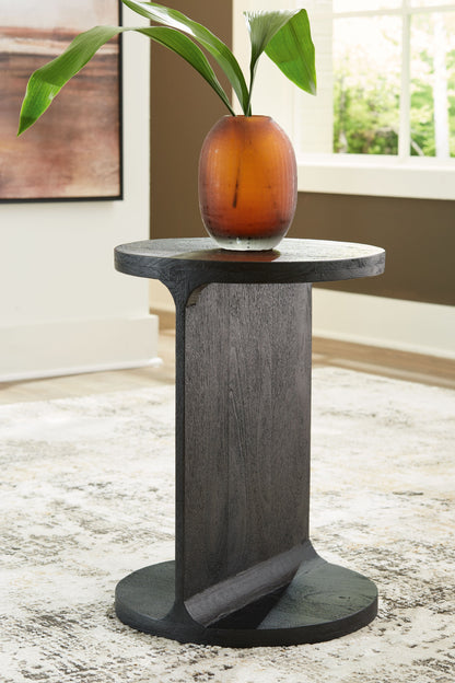 Adderley - Black - Accent Table