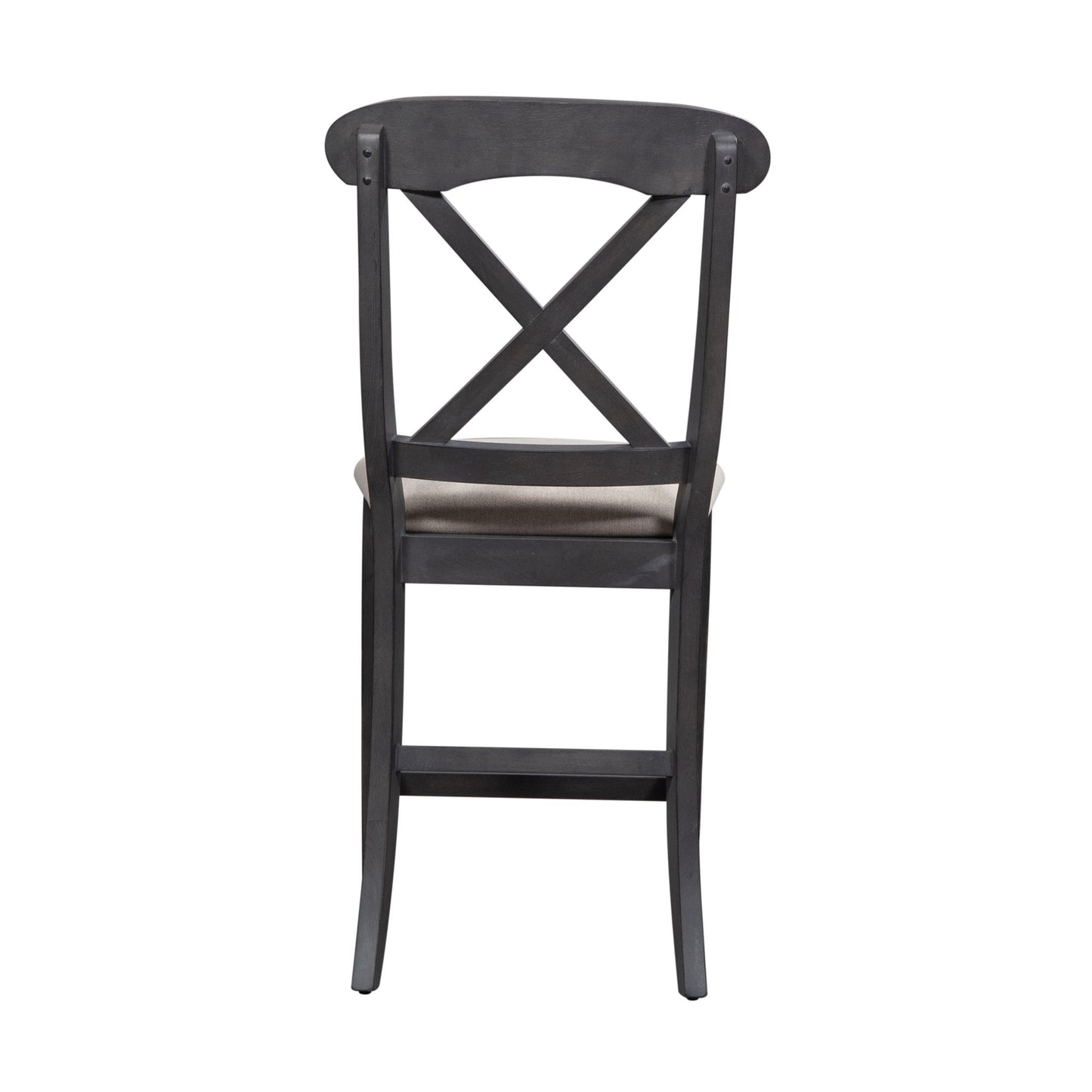 Ocean Isle - Upholstered X Back Counter Chair