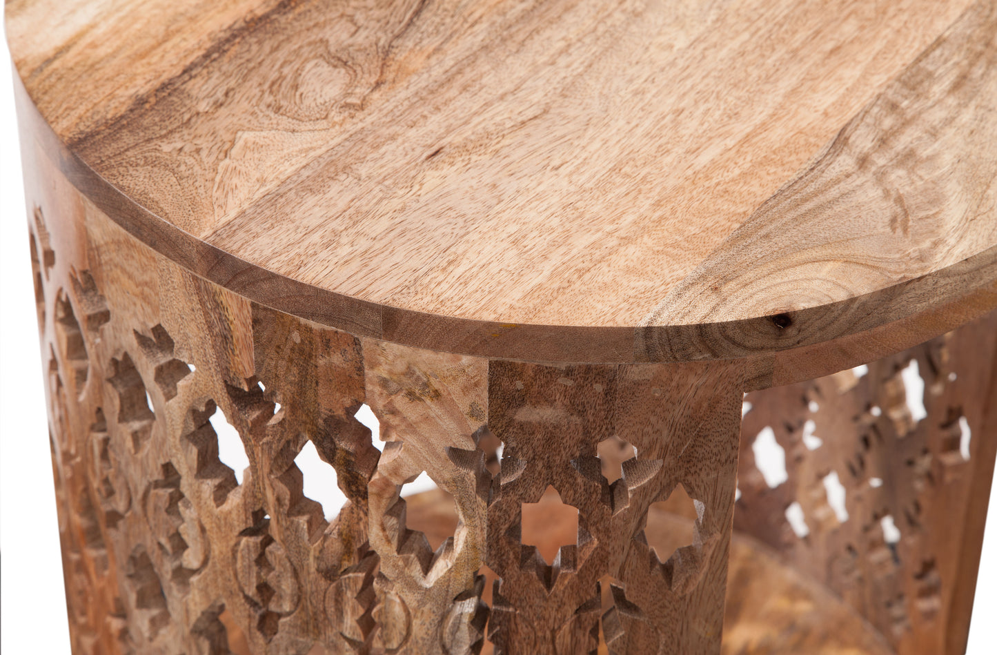 Brinley - Round End Table - Light Brown