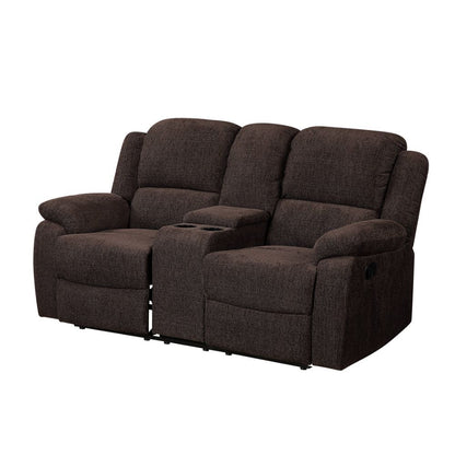 Madden - Loveseat - Brown Chenille