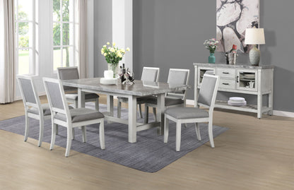 Canova - Marble Top Server - Gray