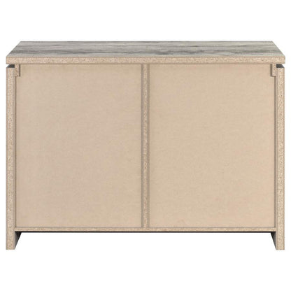 Enoch - 2 Door Engineered Wood Accent Cabinet - Gray Driftwood