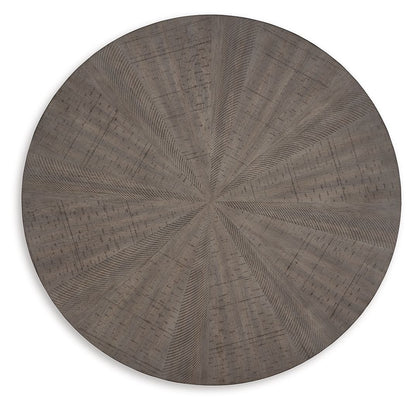 Corloda - Black / Gray - Round Counter Table Set (Set of 5)