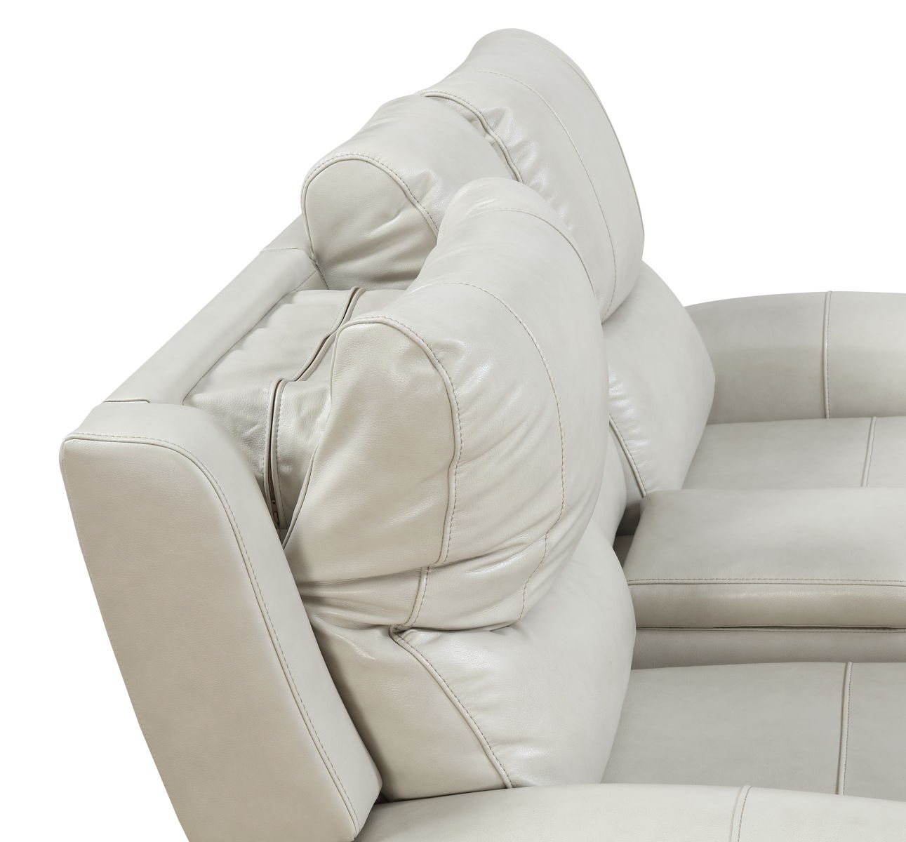Laurel - Dual Power Console Loveseat