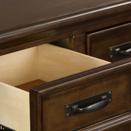 Saddlebrook - 6 Drawer Chest - Dark Brown