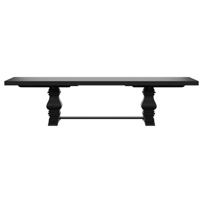 Florence - Extension Dining Table - Distressed Black