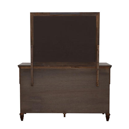 Avenue - Dresser Mirror - Weathered Burnished Brown