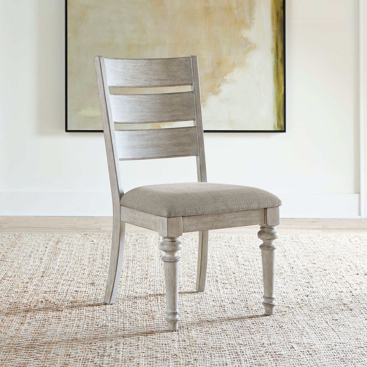 Heartland - Ladder Back Side Chair - White