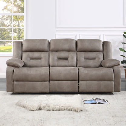Abilene - 3 Piece Upholstery Living Room Set - Tan