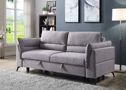 Helaine - Futon - Gray Fabric