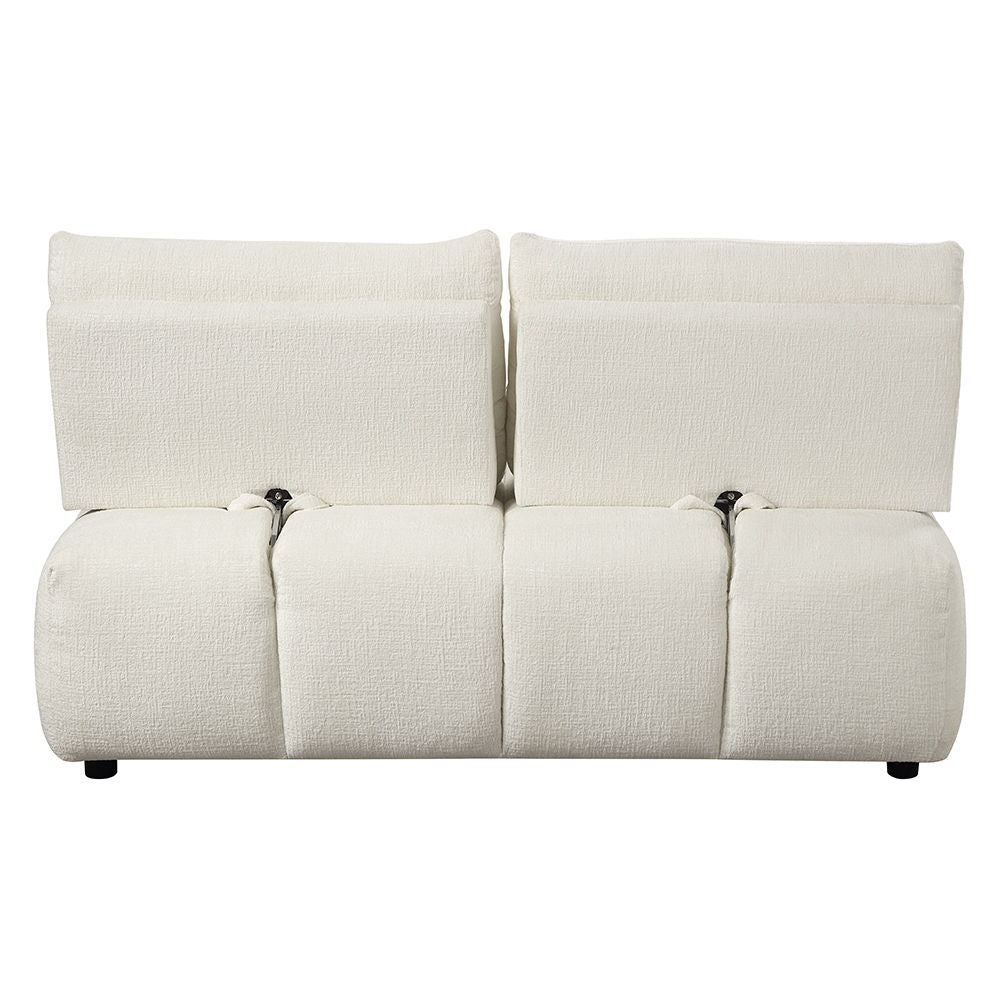 Loanna - Modular Loveseat - White