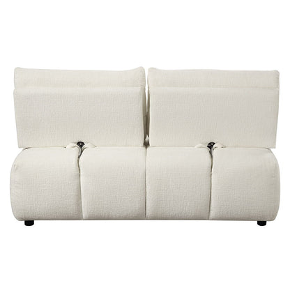 Loanna - Modular Loveseat - White