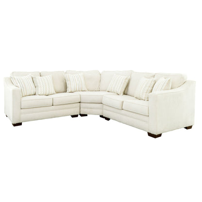 Jupiter - 3 Piece Sectional - White