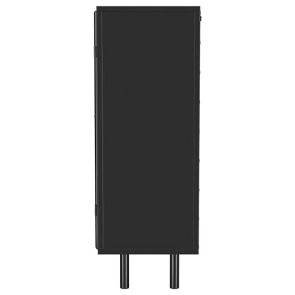 Dalia - 2 Door Accent Storage Cabinet With Shelving - Black