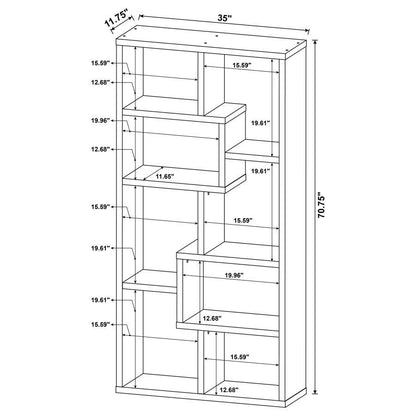 Theo - 6-Shelf Bookshelf