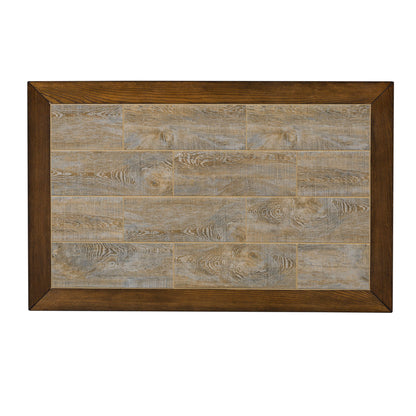 Mesa Valley - Cocktail Table - Dark Brown
