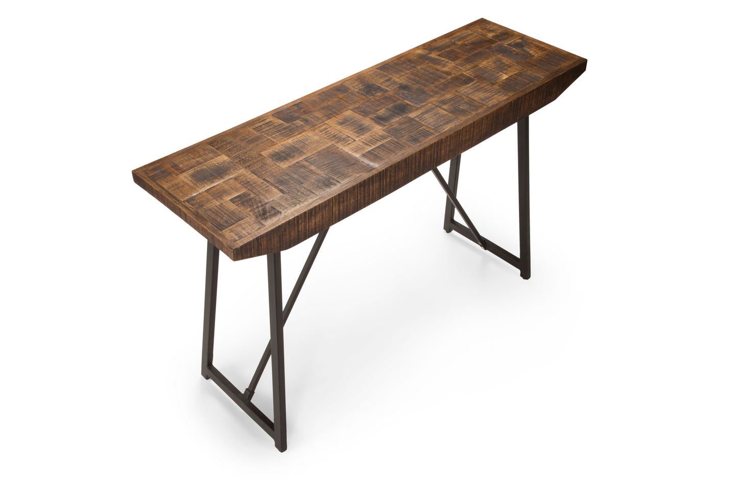Walden - Parquet Sofa Table - Brown