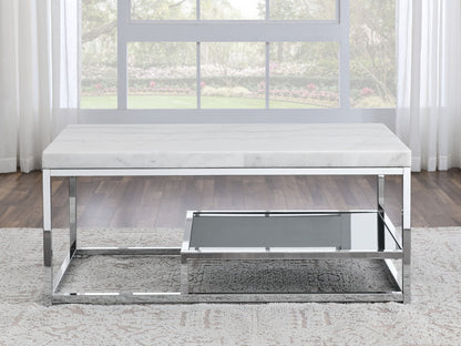 Aston - 3 Pieces Occasional Table Set - White