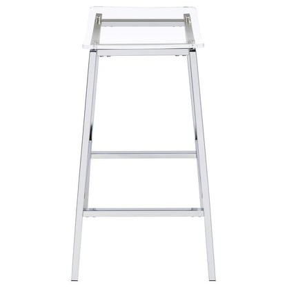 Jovani - Acrylic Backless Bar Stools (Set of 2)
